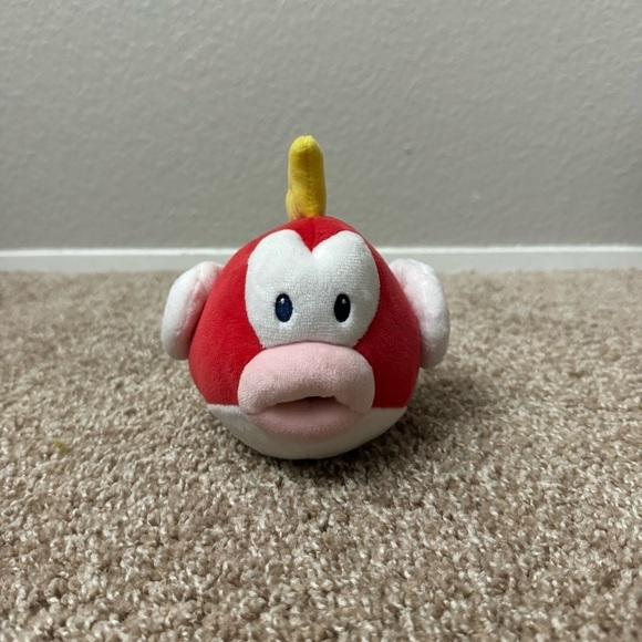 Nintendo Super Mario Cheep‎ Cheep Plush Small - Picture 1 of 5